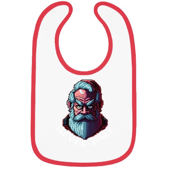 Grumpy Santa Bibs