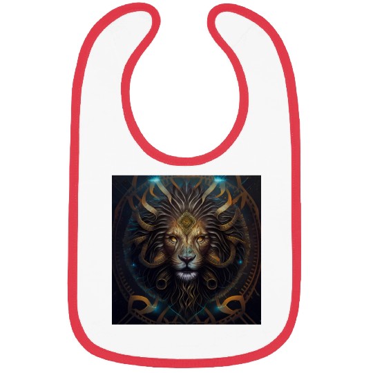 Dark Fantasy Lion Version 1 Bibs