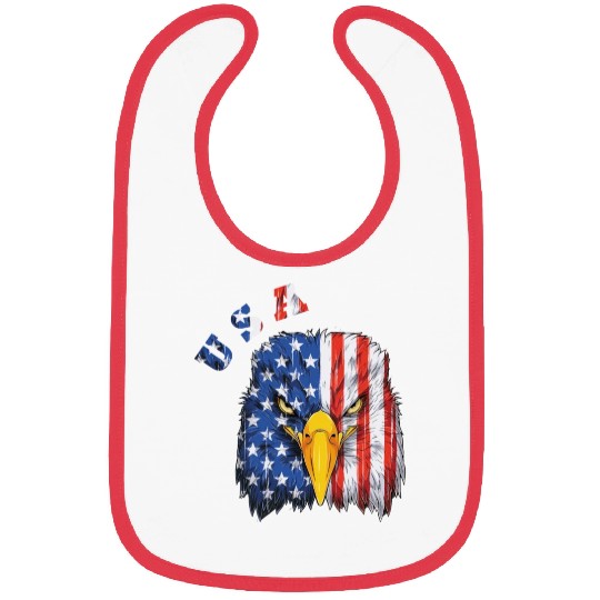 USA - Bald Eagle Bibs