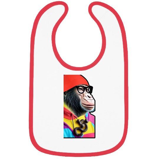 MONKEY Sticker Bibs