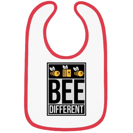 bee different saying quote Bibs