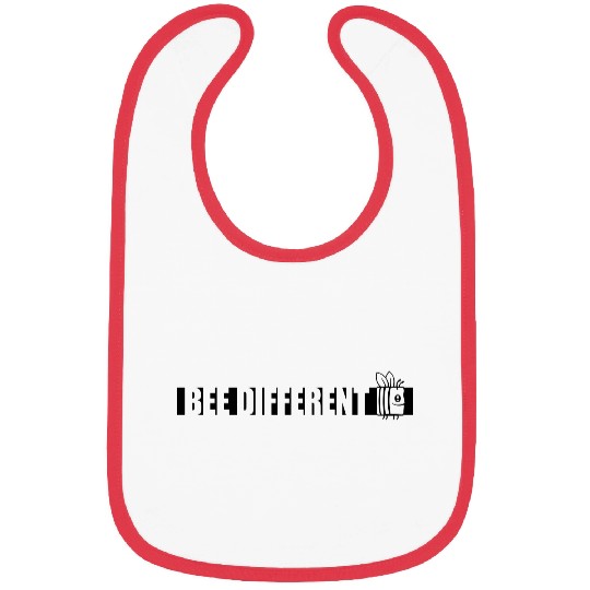 bee different saying quote Bibs