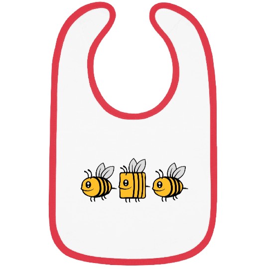 bee different comic bee Bibs