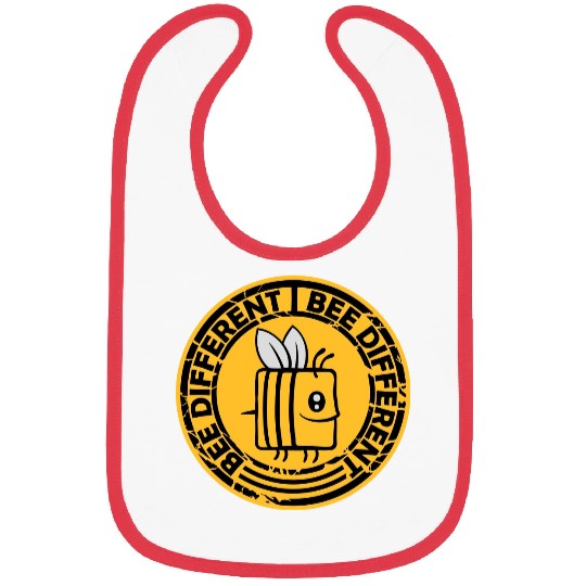 bee different saying quote Bibs