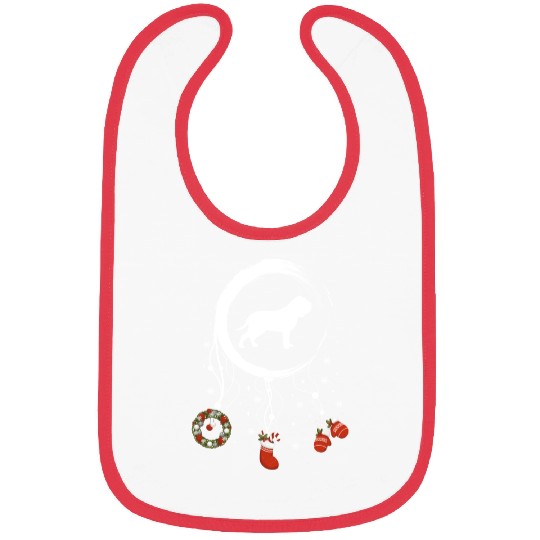dog dreamcatcher Christmas Neapolitan Mastiff Bibs