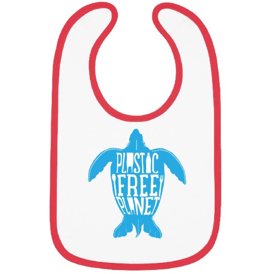 Plastic Free Planet Bibs