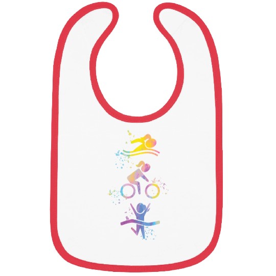 Watercolor Womens Triathlon Bibs
