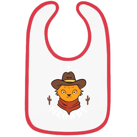Meowdy Bibs