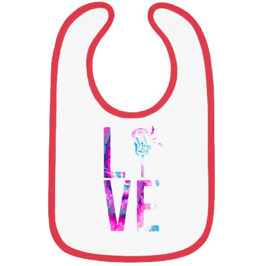 Karaoke Singer Microphone Vocalist Bibs