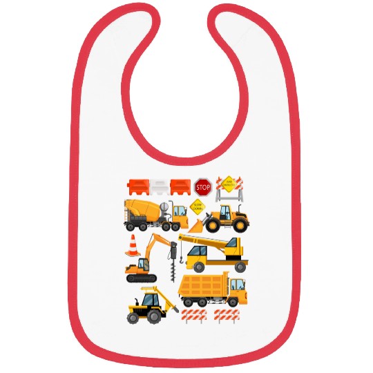 Construction Payloader Tractor Dumptuck Bibs