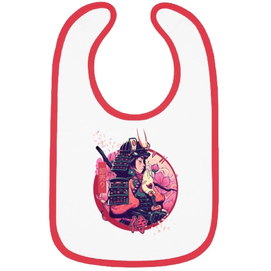 anime samurai Bibs