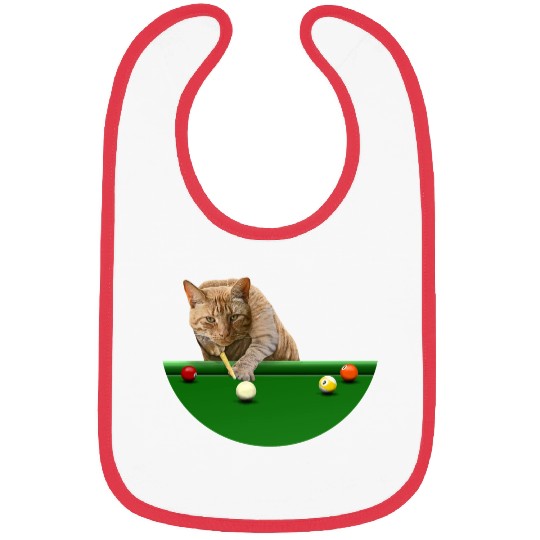 9 BALL POOL CAT Bibs