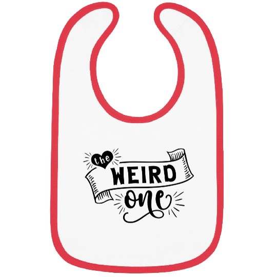The Weird One - Wedding Party - Friends Bibs