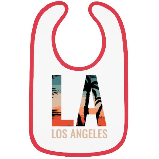 Los Angeles LA California Gift Bibs