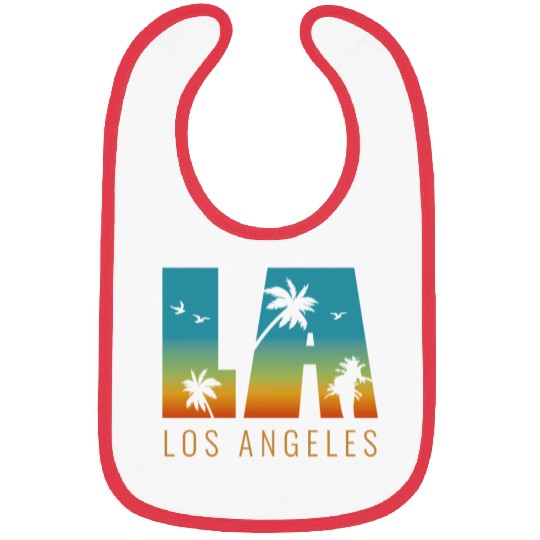 Los Angeles LA California Gift Bibs