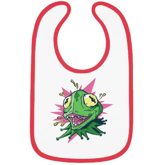 Green creepy frog Green creepy frog inspiration st Bibs
