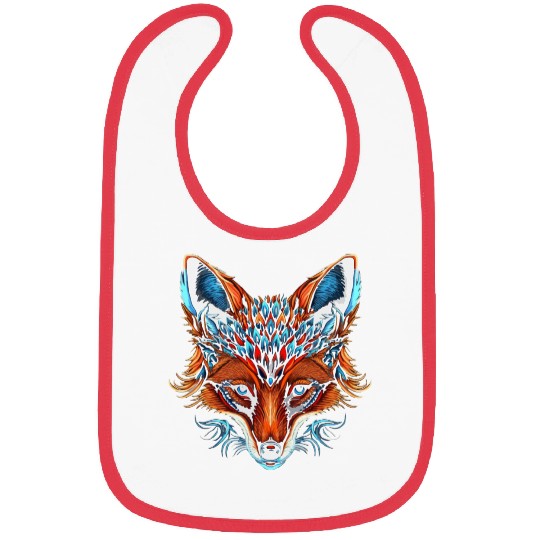 Tribal Fox Bibs