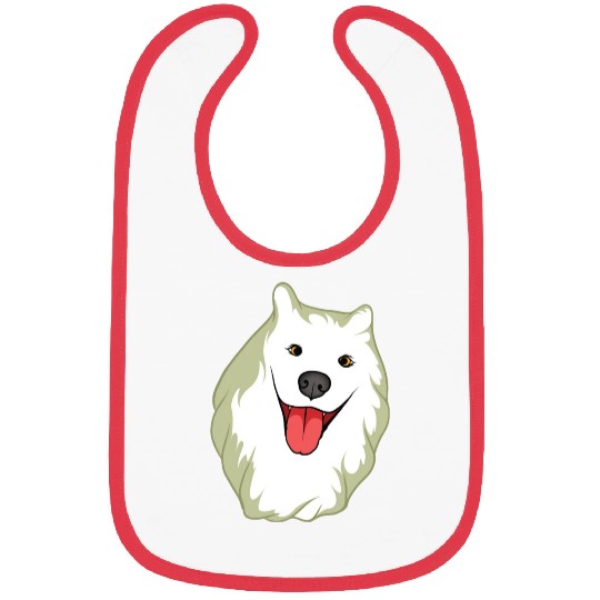 Samoyed Cute Puppy Dog Owners Pet Lover Gift Ideas Bibs