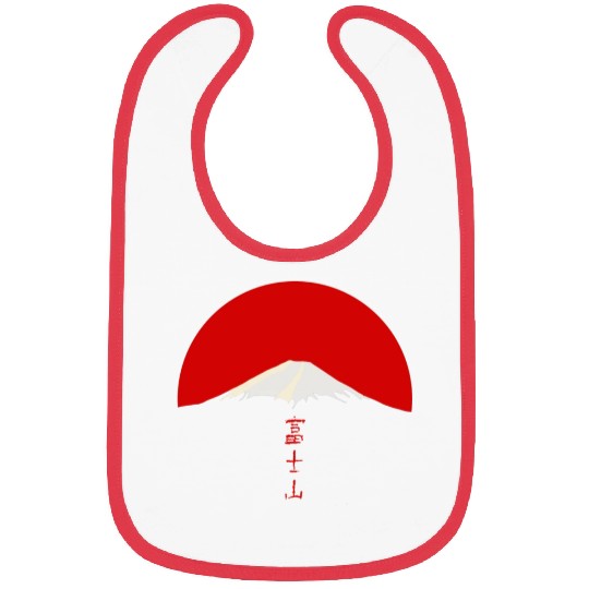 Rising sun over Fujiyama Bibs