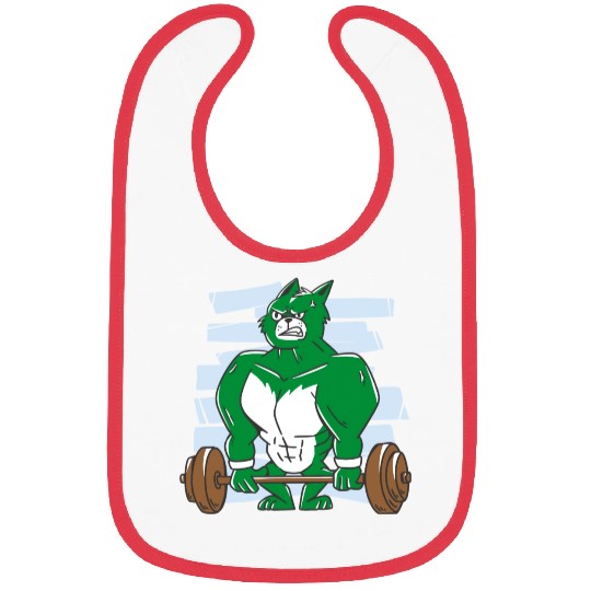Pumping hulk. Gym Bibs