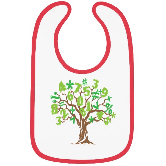 Math Tree Math Tree Mathematics Bibs