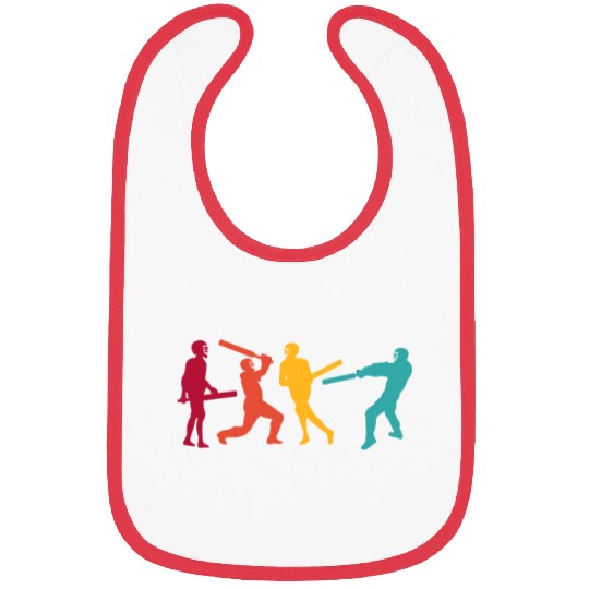 Cricket Retro Vintage Bibs