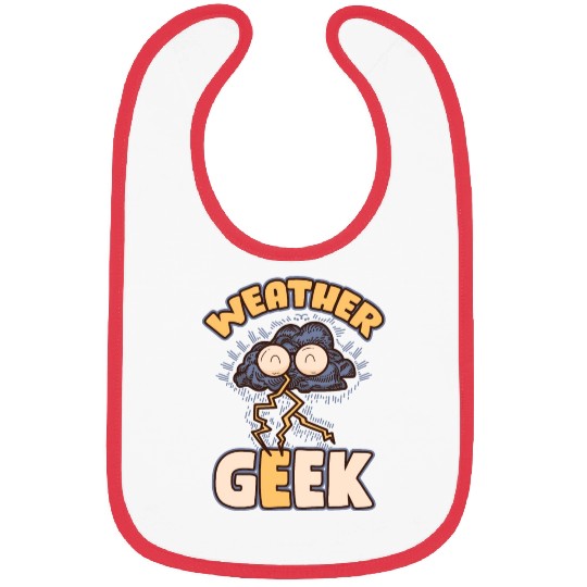 Weather Geek Funny Meteorology Gift Bibs