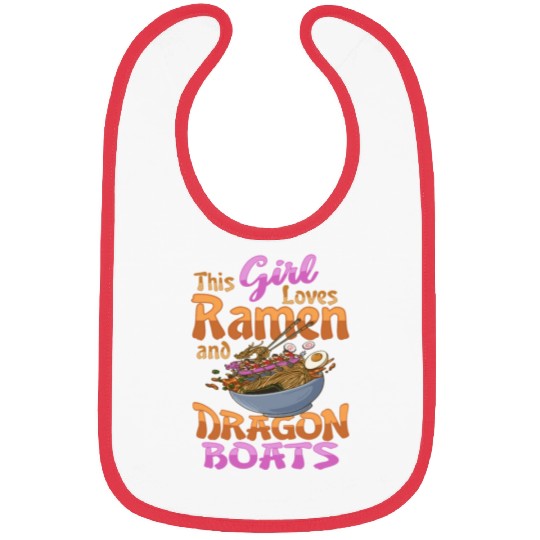Ramen and Dragon Boat Racing Design for Dragon Bibs