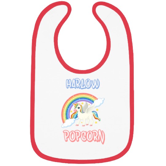 Harlow And Popcorn Merch Popcorn The Pony Bibs