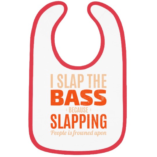 Bass Guitar Player Music Musician Bassist Funny Bibs