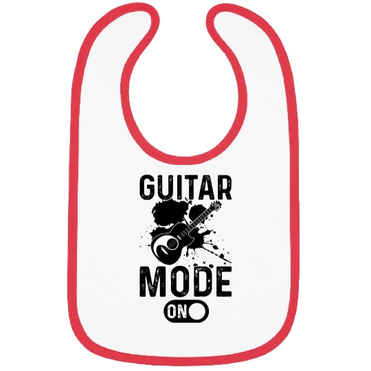 Guitar Mode On - Guitar Player Guitarist Bibs