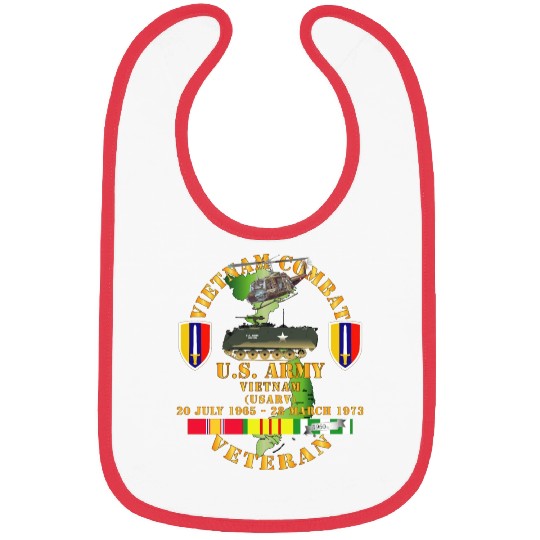 Army Vietnam Combat Veteran US Army Vietnam USARV Bibs