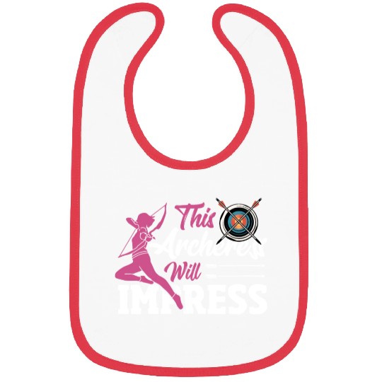 This Archeress will Impress Archery Hunting Archer Bibs