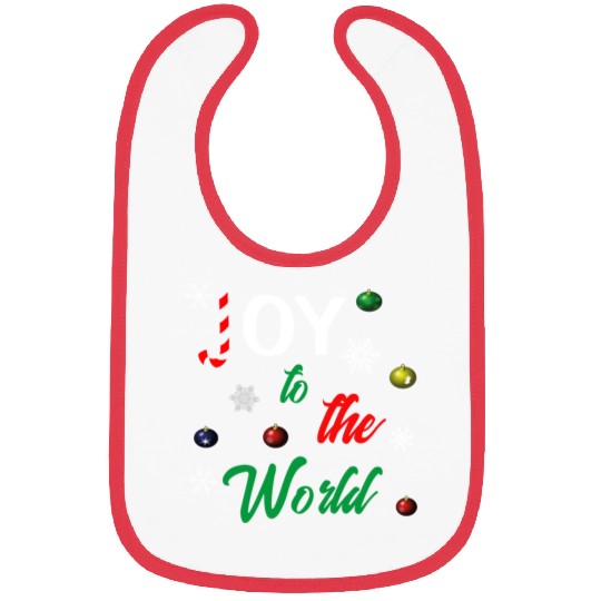 Joy to the world Bibs