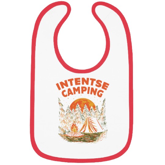 Intentse Camping Wildlife Camper Outdoor Camp Moun Bibs