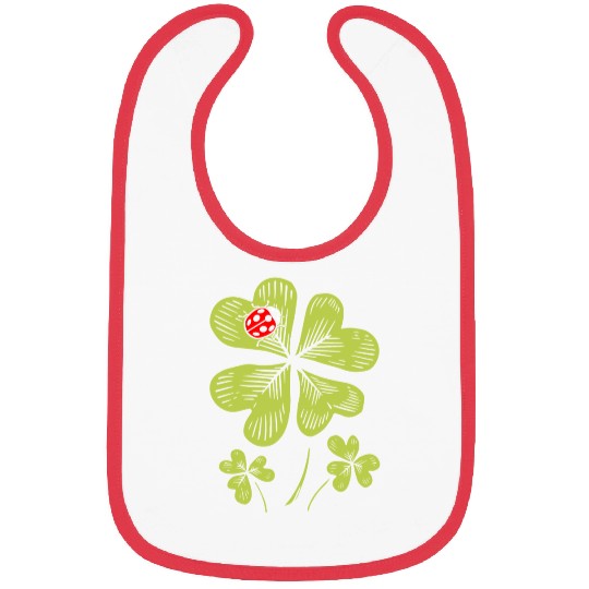 Ladybug St. Patricks Day Bug Catcher Entomologist Bibs