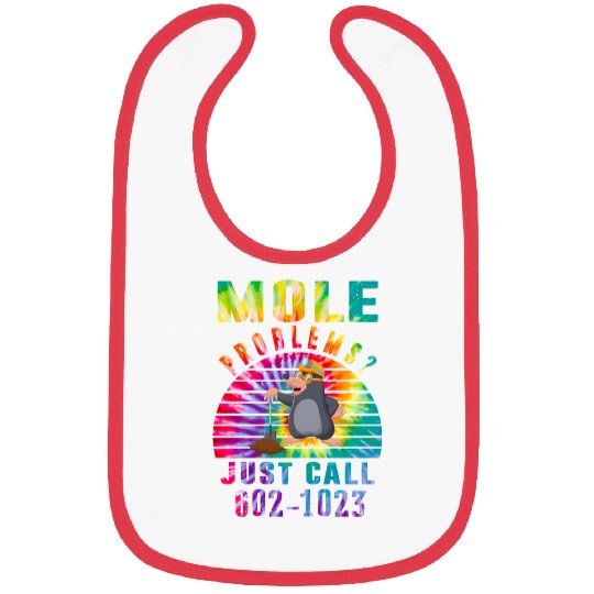 Vintage Mole Day Mole Problems Just Call Bibs