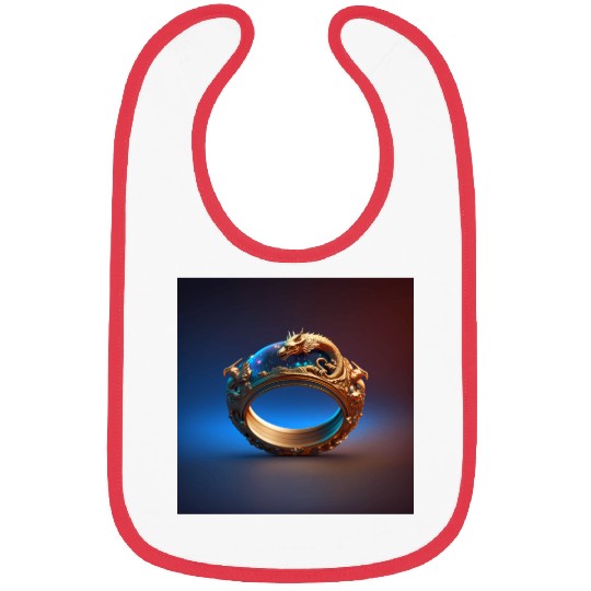 Dragon space ring Bibs