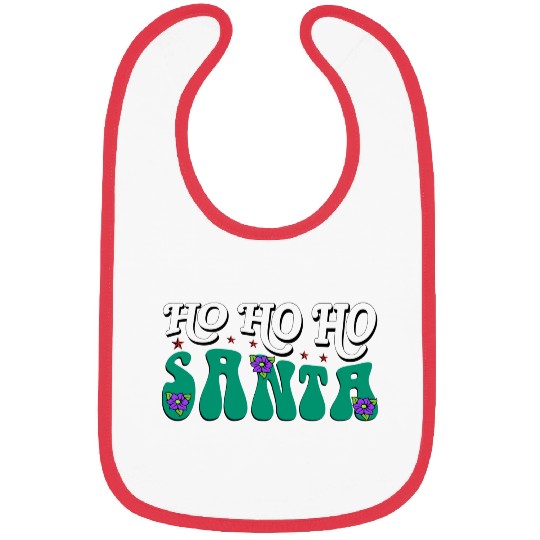 Ho Ho Ho Santa Bibs