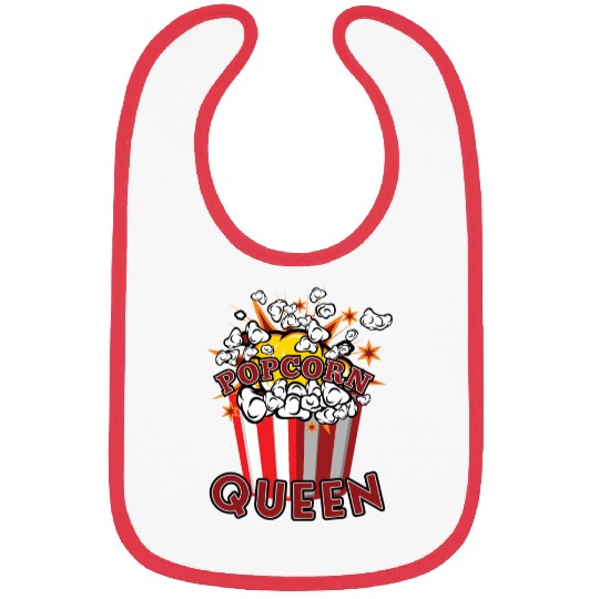 Movie Watching Cinema Popcorn Binge Watching Bibs
