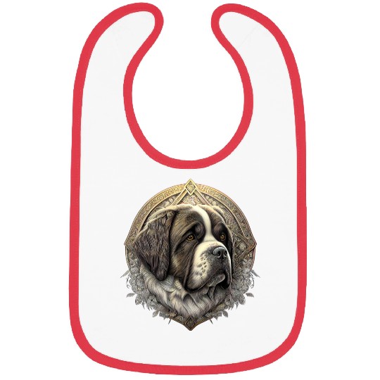 Saint Bernard Dog Bibs