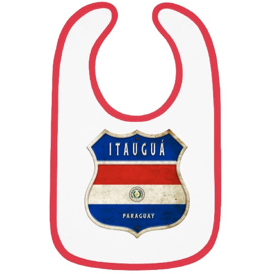 Itauguá Paraguay coat of arms flag design Bibs
