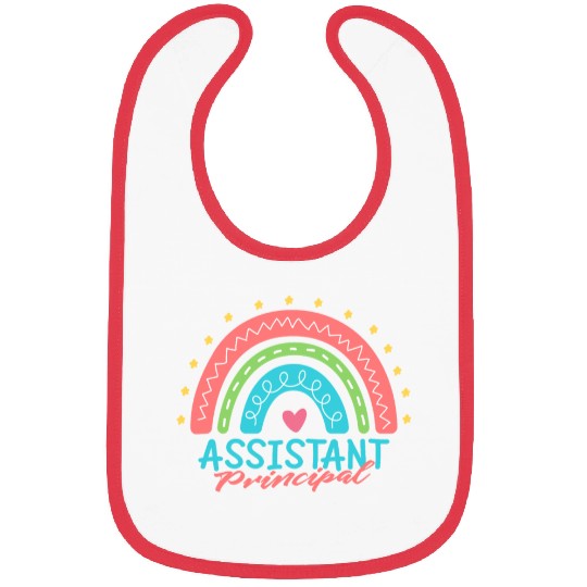 Assistant Principal Back School Teacher Principal Bibs