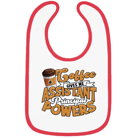 Assistant Principal Back School Teacher Principal Bibs