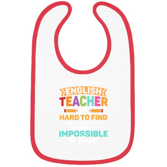 An Awesome English Teacher Grammar School Bibs