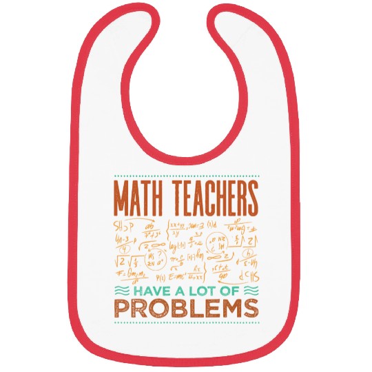 Math Teacher Bibs
