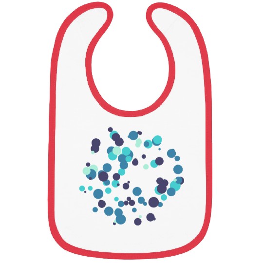 Abstract Circle Design Bibs