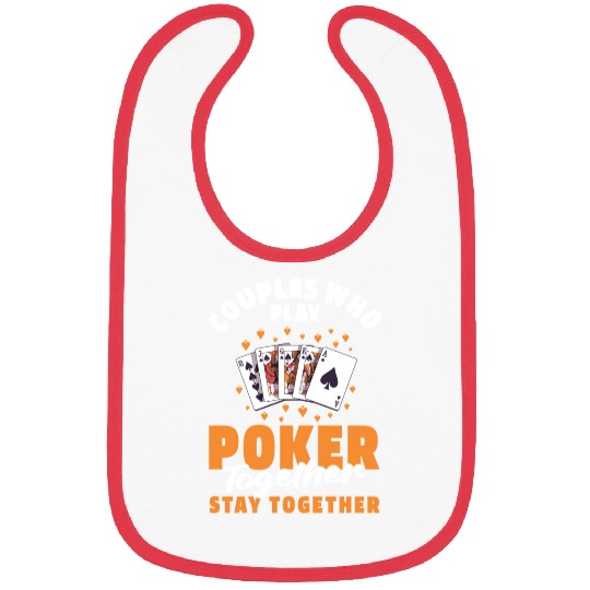 Poker Couple Bibs