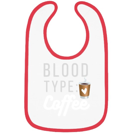 Blood Type Coffee Bibs