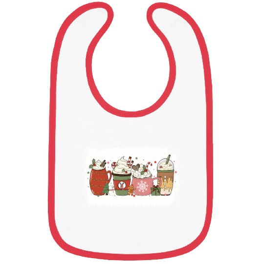 Christmas Hot Chocolate Peppermint Mocha Bibs